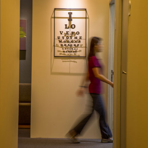 Staff walking towards the exit of Patricia Yuen Skin Clinic in Singapore